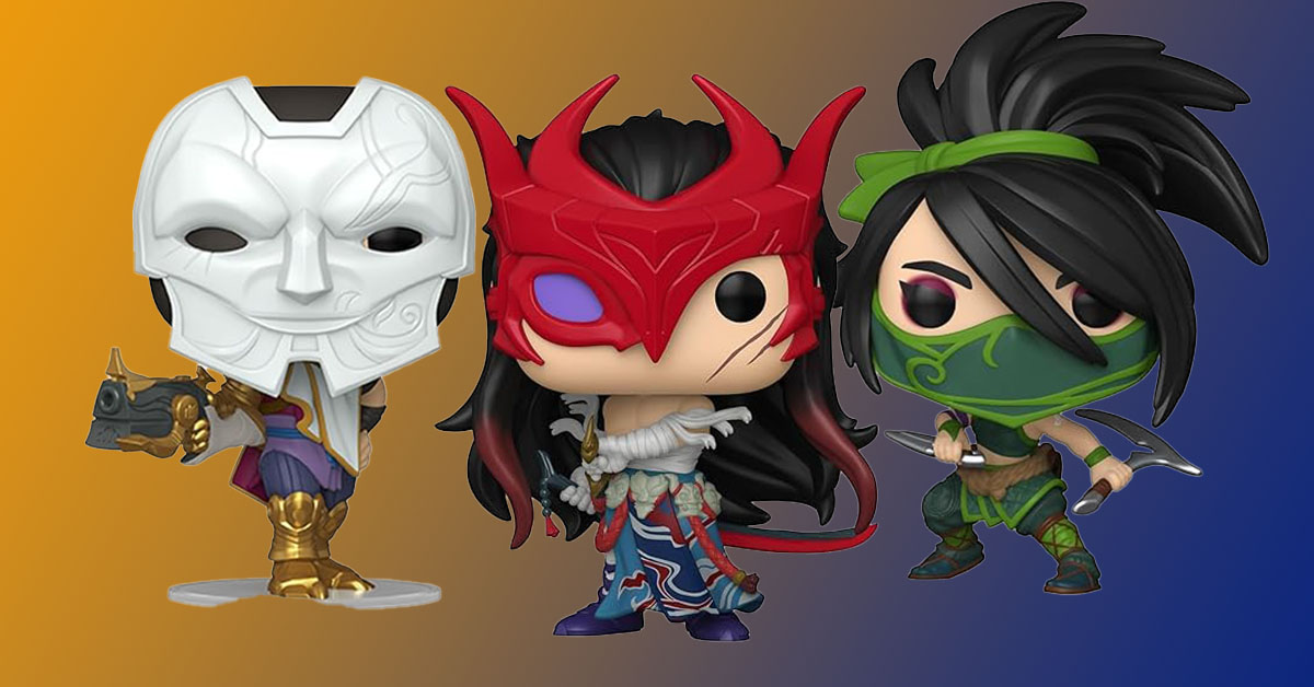 League of Legends Akali, Jhin, and Yone Get New Funko Pops - ComicBook.com