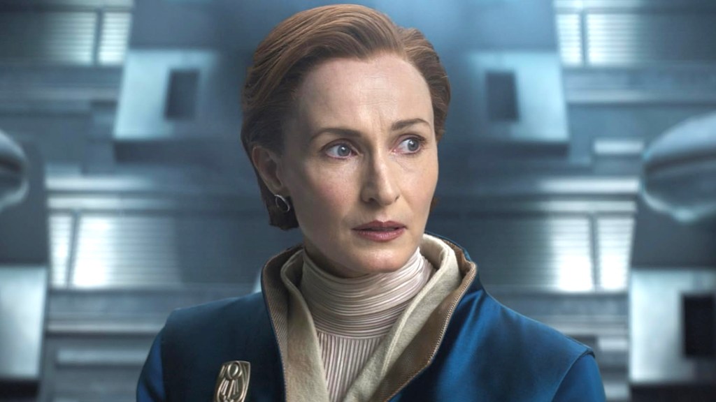 Geneviève O'Reilly como mi Mothma en Andor