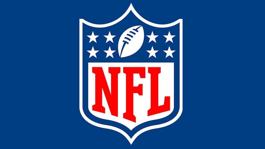 NFL Logo in red, white, and blue