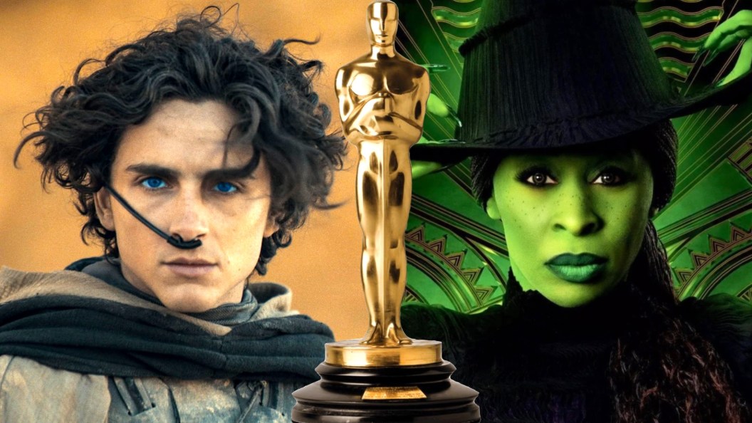 Timothee Chalamet in Dune: Part Two and Cynthia Erivo in Wicked