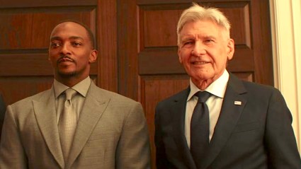 Anthony Mackie and Harrison Ford in Captain America: Brave New World