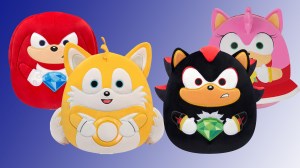 New Sonic the Hedgehog Squishmallows Are Holding Stuff