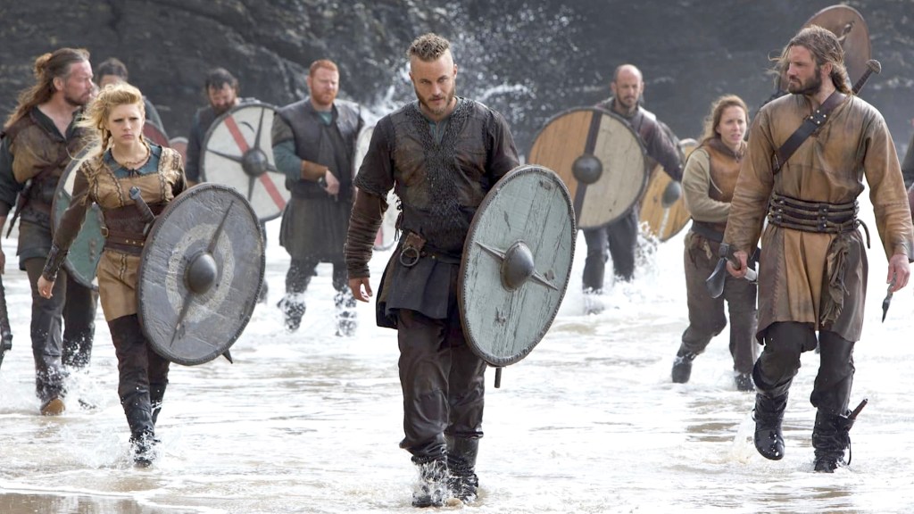 Katheryn Winnick, Travis Fimmel, Clive Standen, and others in Vikings