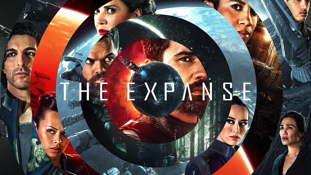 The Expanse Season 6 poster with characters