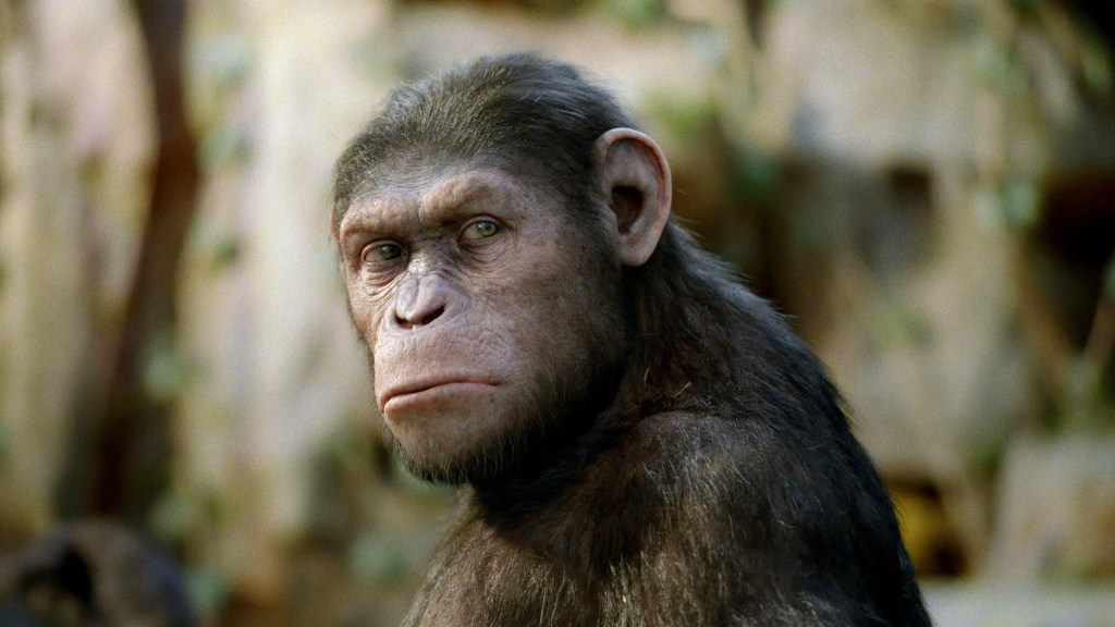 Andy Serkis as Caesar in Rise of the Planet of the Apes