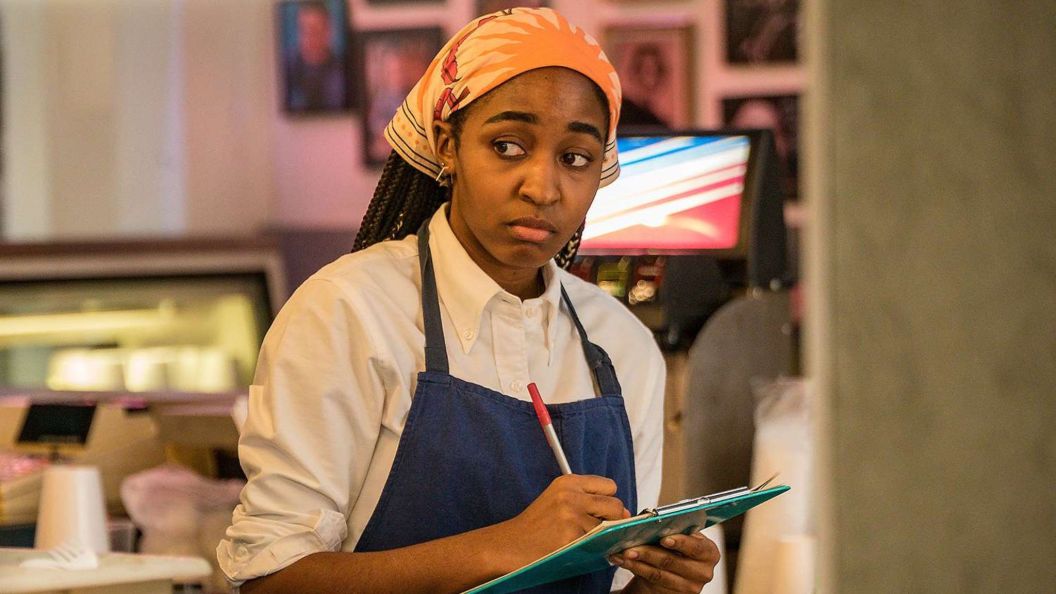 Ayo Edebiri as Sydney Adamu in FX's The Bear
