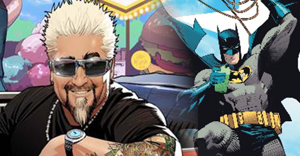 Guy Fieri and Batman