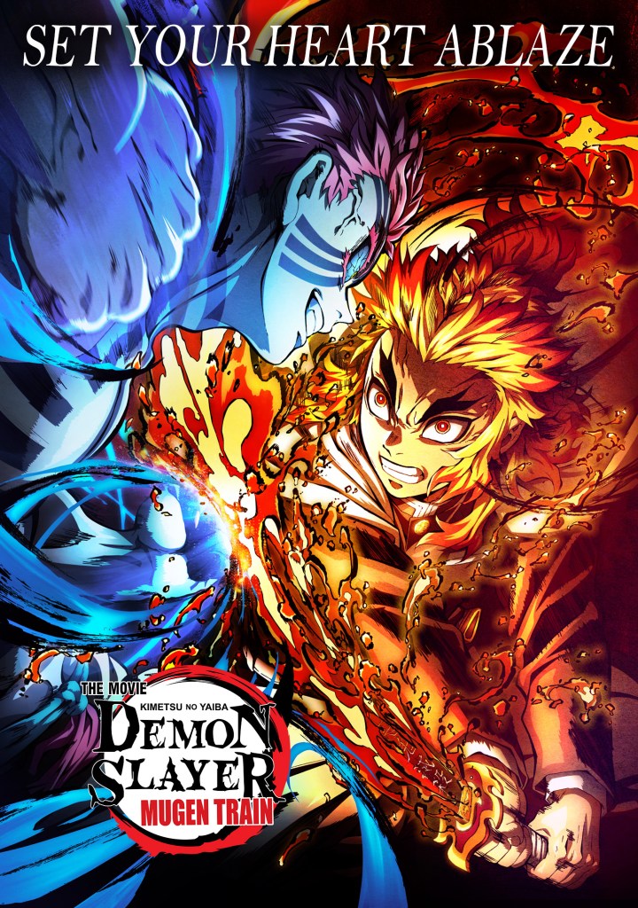 Demon Slayer Mugen Train Arc movie poster