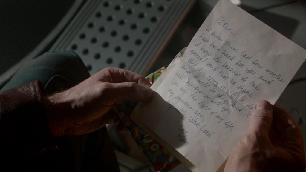 Star Lord Reading his Mother's Note