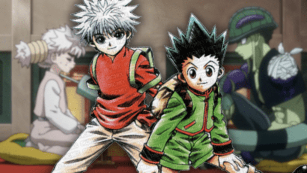 Gon and Killua in Hunter x Hunter