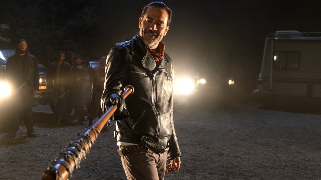 Jeffrey Dean Morgan as Negan in The Walking Dead