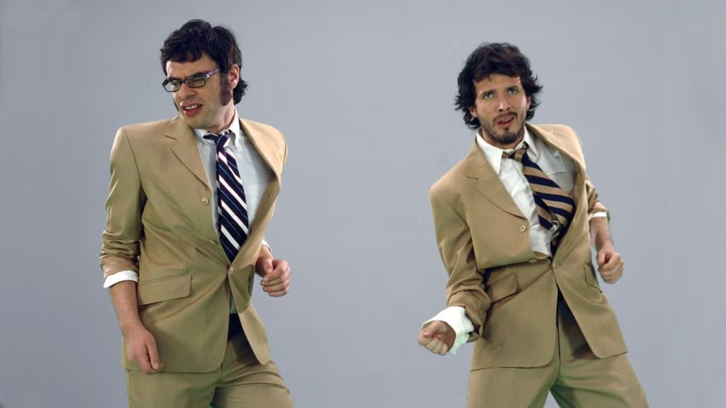 Jemaine Clement and Bret McKenzie in Flight of the Conchords