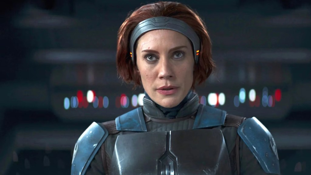 Katee Sackhoff as Bo Katan in The Mandalorian