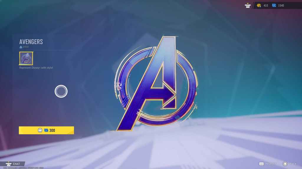 Marvel Rivals Avengers Spray