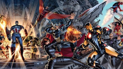 The Avengers assembling