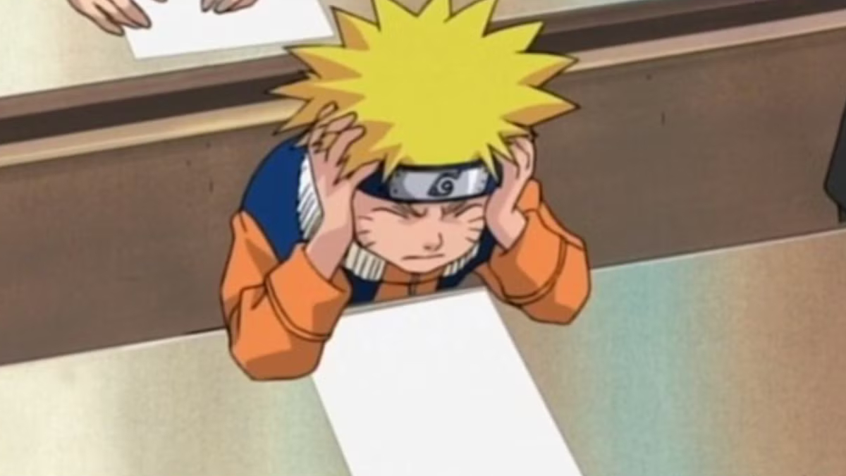 Naruto Chunin Exams written test