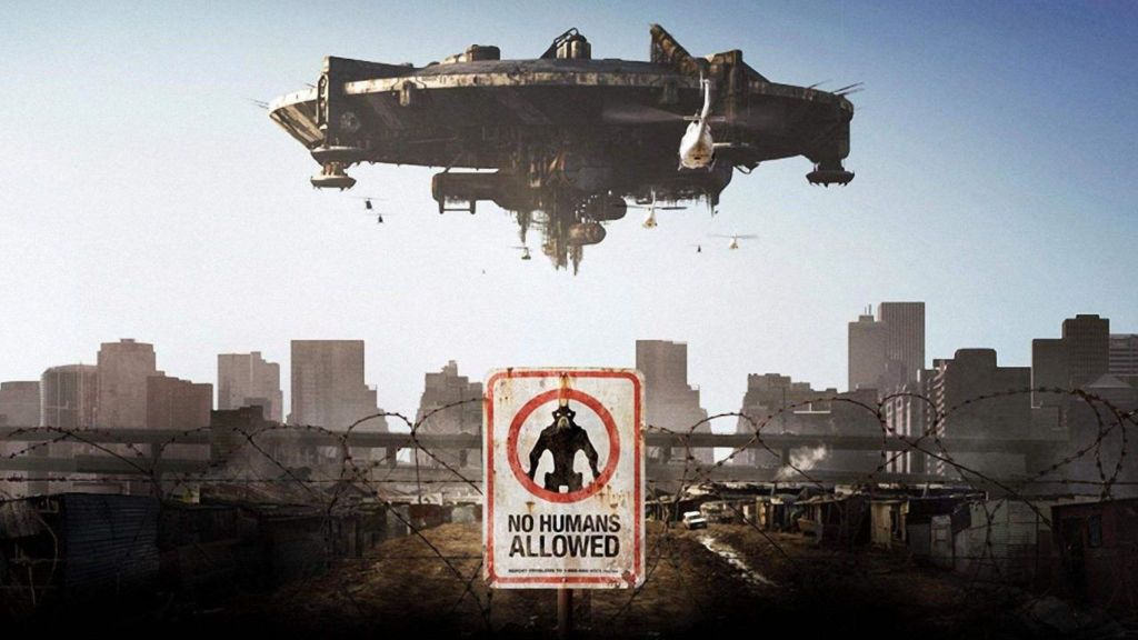 Poster for sci-fi movie District 9