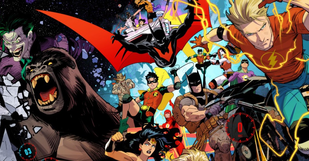 DC's three-part cover for We Are Yesterday