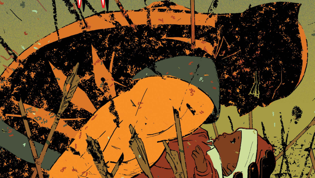 Wolverine clutches child