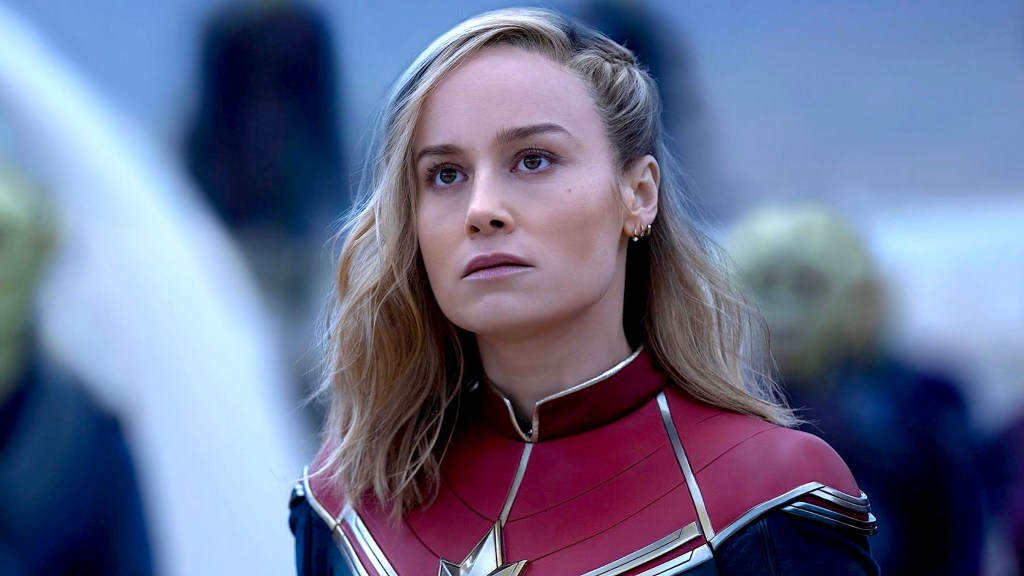 Brie Larson as Captain Marvel in The Marvels