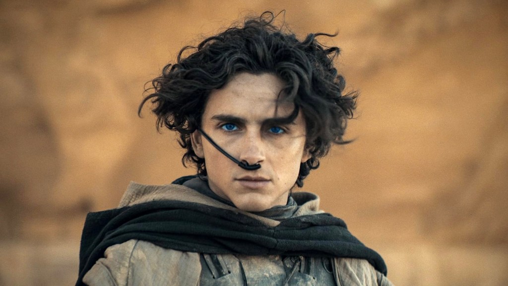 Timothée Chalamet in Dune: Part Two