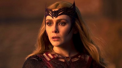 Elizabeth Olsen as the Scarlet Witch in Doctor Strange 2