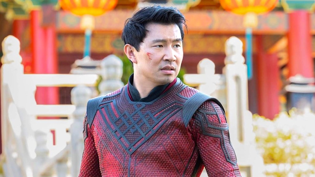 Simu Liu as Shang-Chi in Shang-Chi and the Legend of the Ten Rings