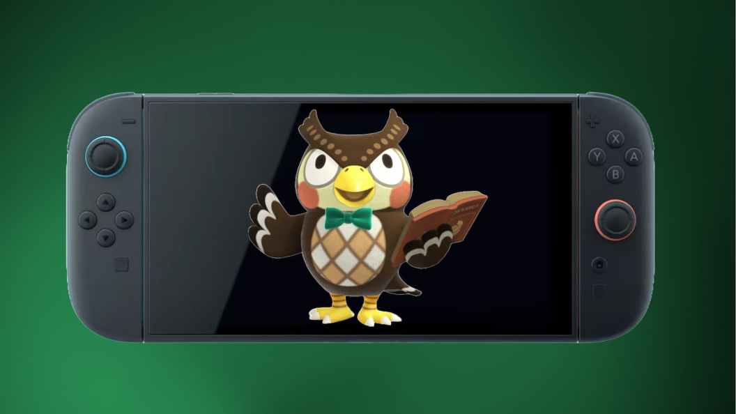 Animal Crossing Blathers Nintendo Switch 2