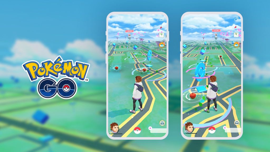 Apples on the Map in Pokemon Go