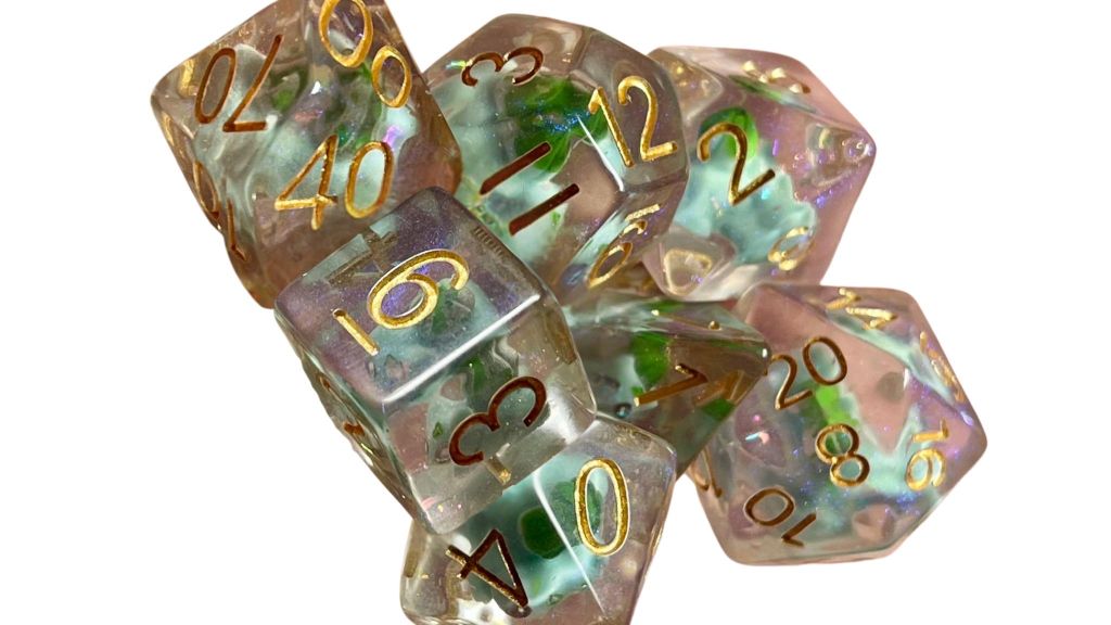 Bulbasaur DnD Dice