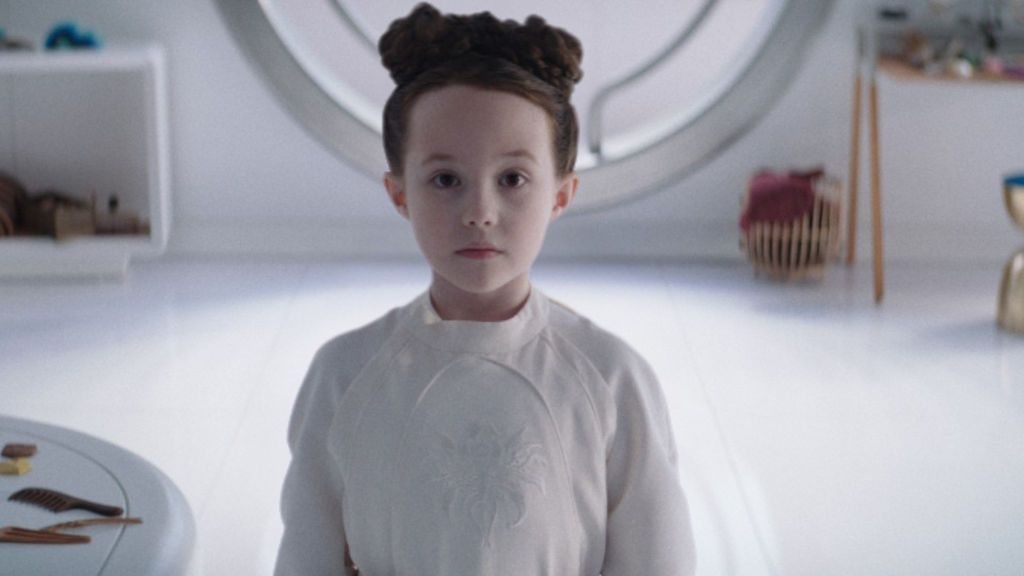 Vivien Lyra Blair as a young Princess Leia in Obi-Wan Kenobi
