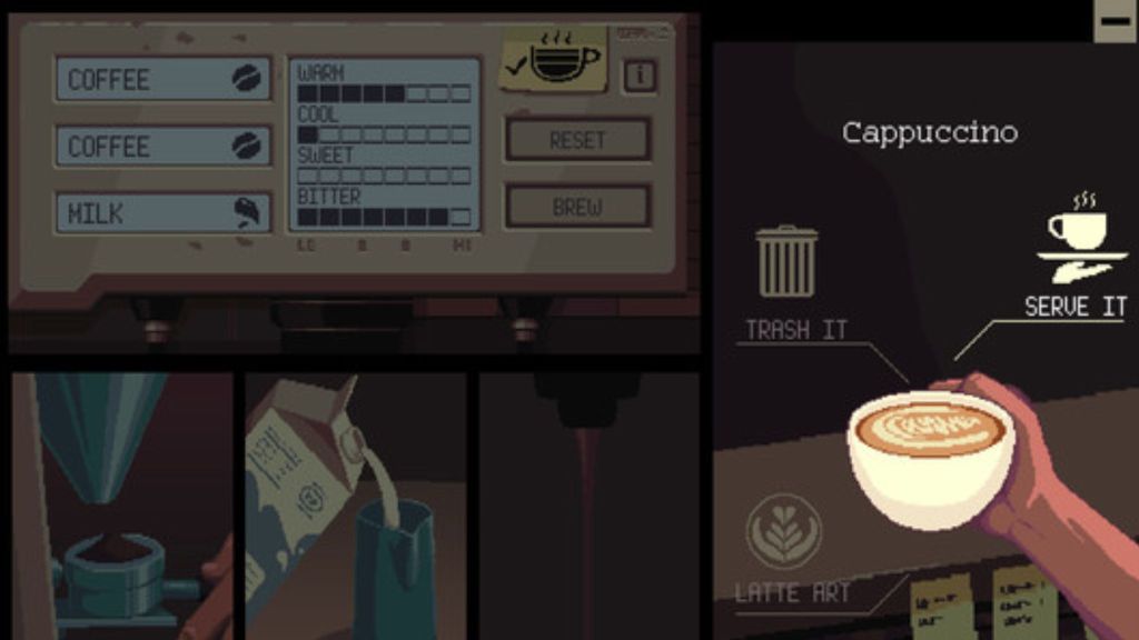 Coffee Making in Coffee Talk