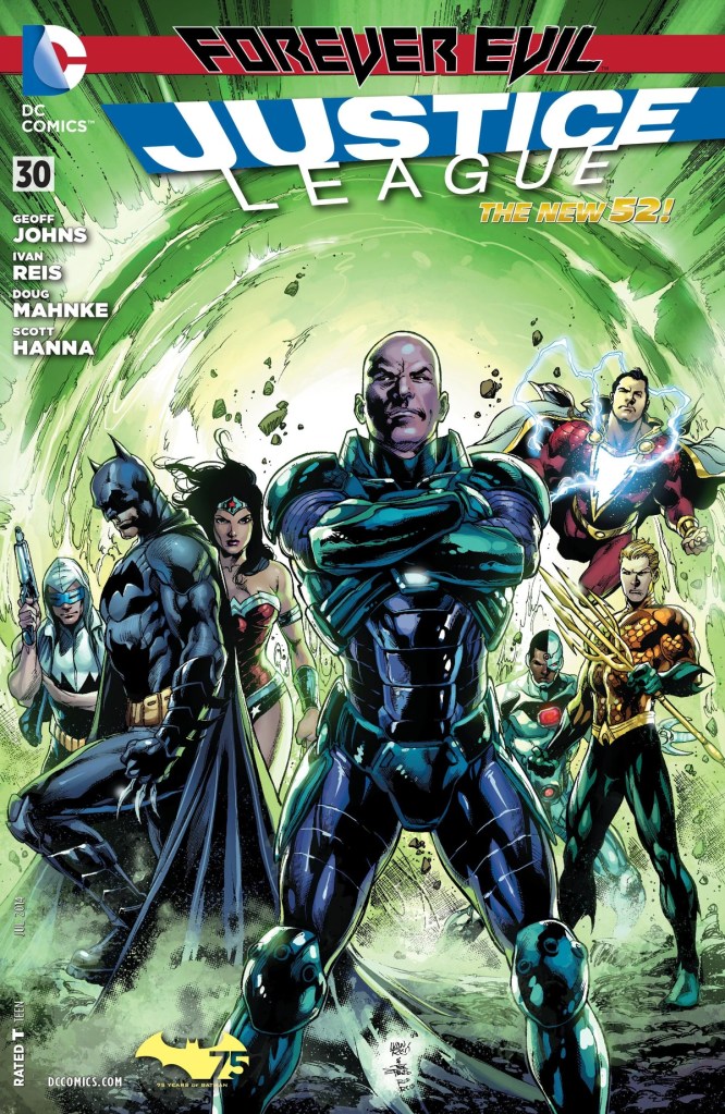 Cover of Justice League Vol 2 #30