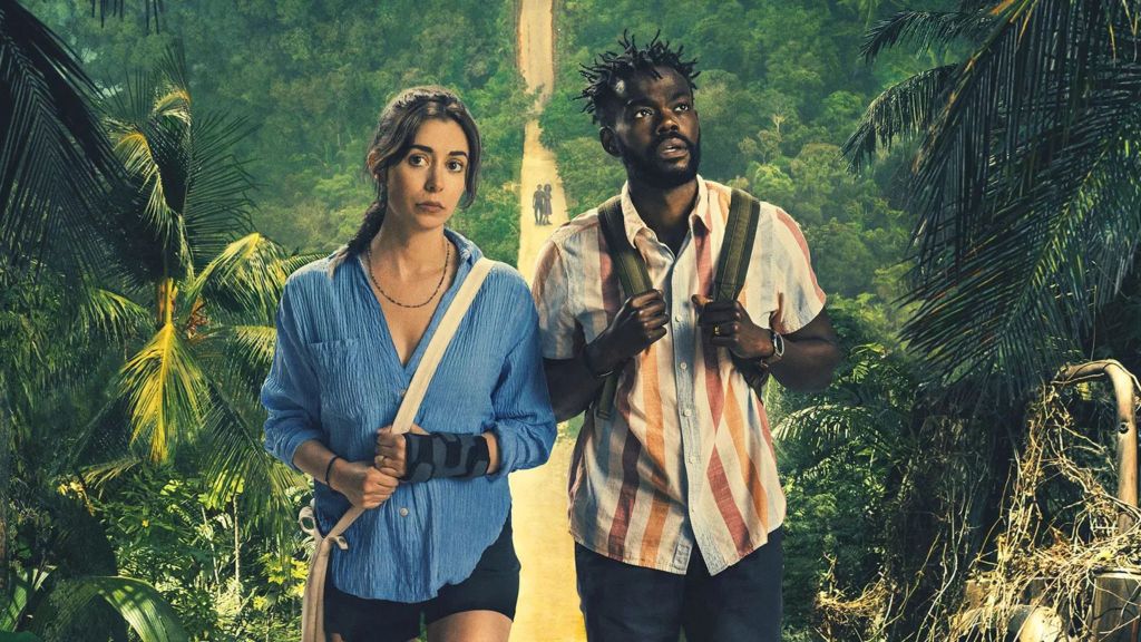 Cristin Milioti and William Jackson Harper in The Resort