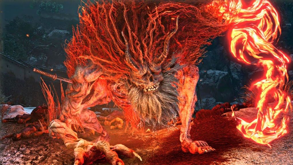 Demon of Hatred boss in Sekiro Shadows Die Twice