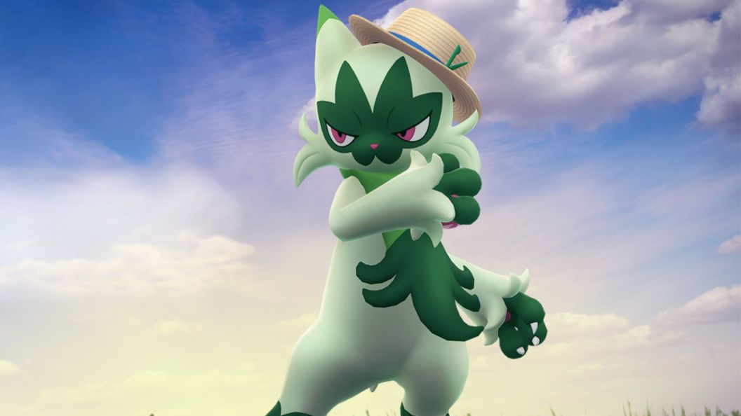 Floragato with Hat Pokemon Go
