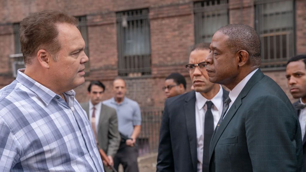 Forest Whitaker and Vincent D'Onofrio in Godfather of Harlem