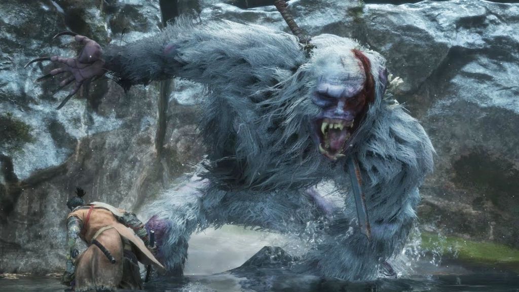 Guardian Ape boss in Sekiro Shadows Die Twice