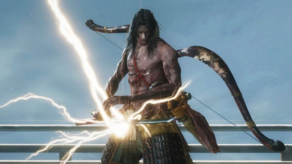 Genichiro (Way of Tomoe) boss in Sekiro Shadows Die Twice