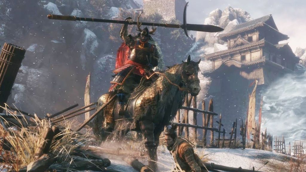 Gyoubu Masataka Oniwa boss in Sekiro Shadows Die Twice