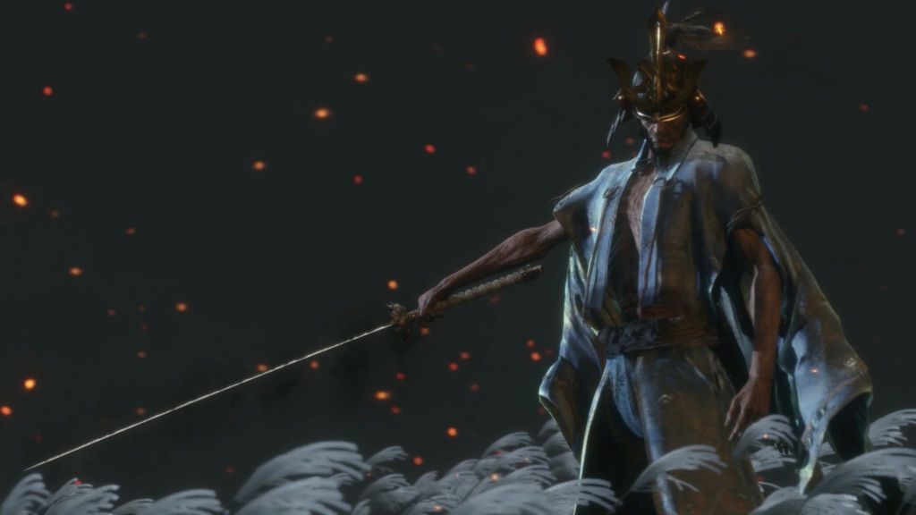 Isshin Sword Saint boss in Sekiro Shadows Die Twice