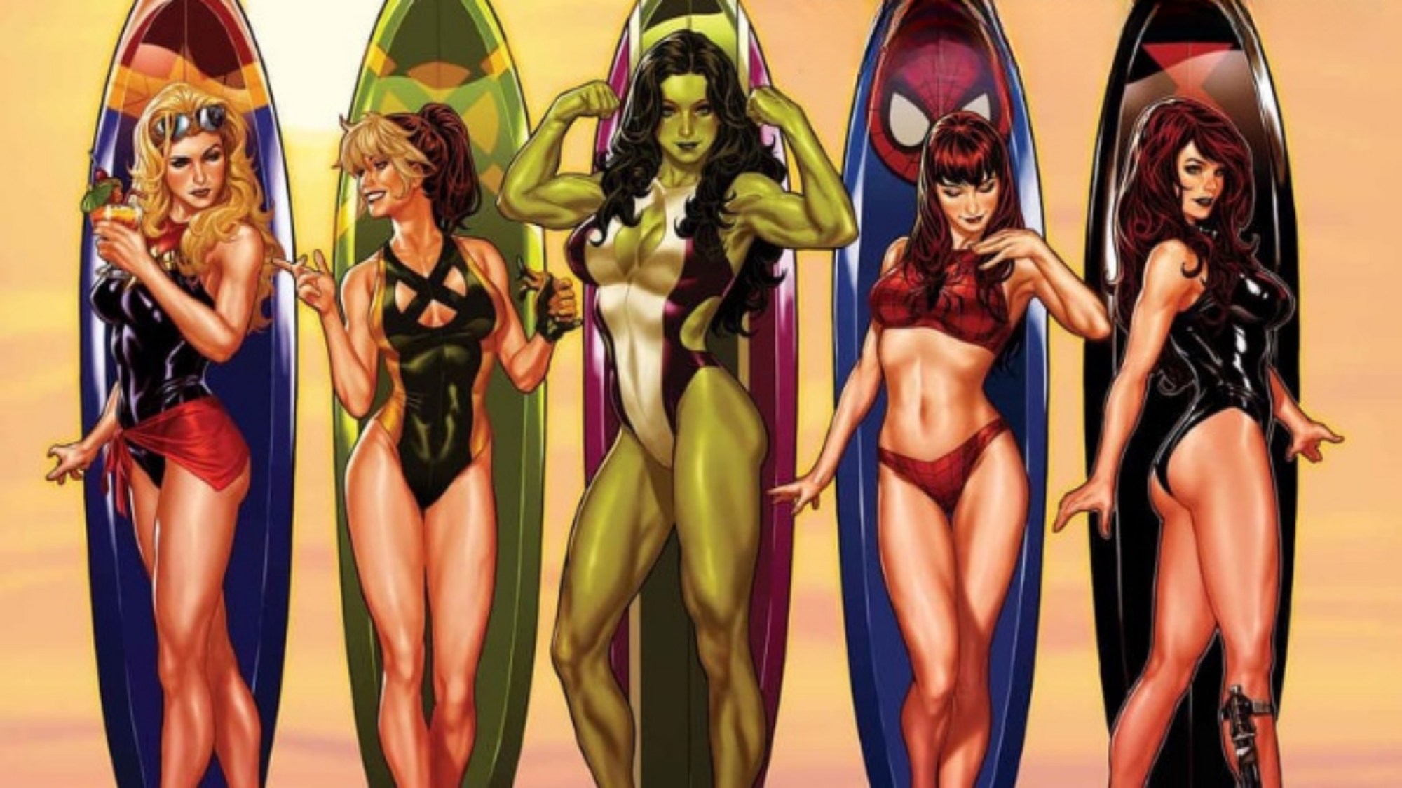 New Marvel Swimsuit Special Has a Marvel Rivals Tie In