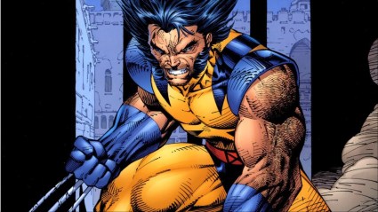 Wolverine looking angry