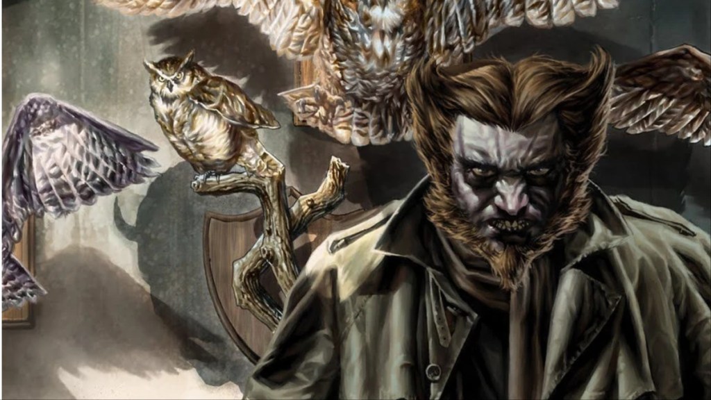The Owl surrounded by owls
