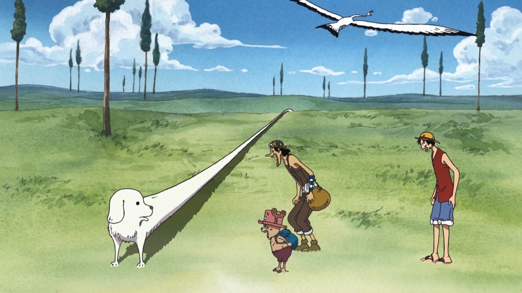 One Piece Long Ring Long Land