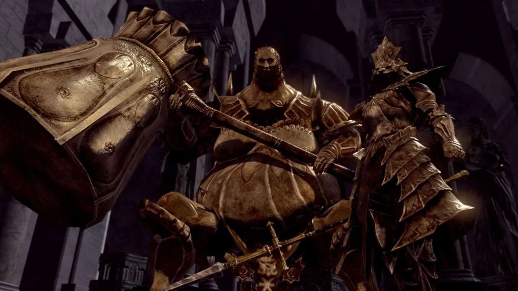 Ornstein and Smough in Dark Souls