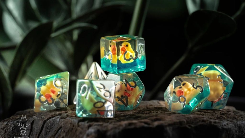 Rubber Duck DnD Dice