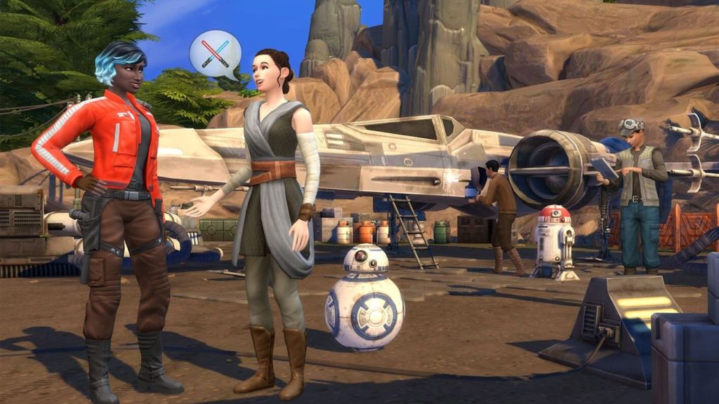 Sims 4 Journey to Batuu