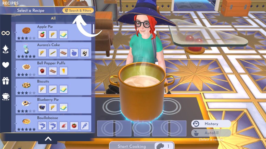 Where to Find Recipe Filters DDV