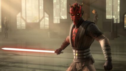 Darth Maul in Clone Wars.